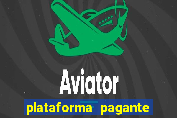 plataforma pagante fortune tiger